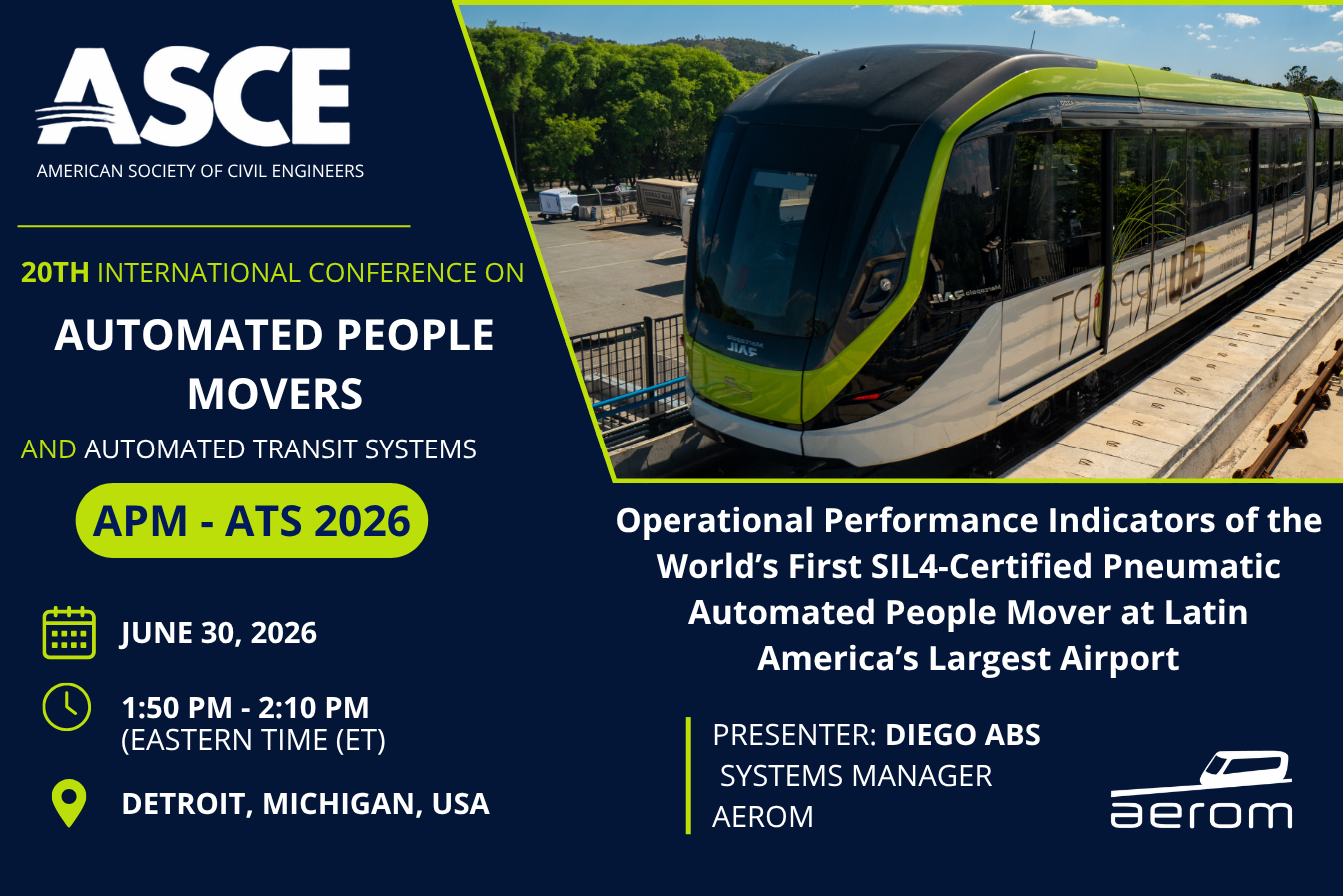 Aeromovel Technology to Be Featured at APM-ATS 2026 in the United States