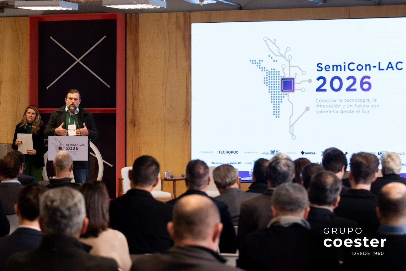 Marcus Coester participa como painelista do SemiCon-LAC 2026 em Porto Alegre