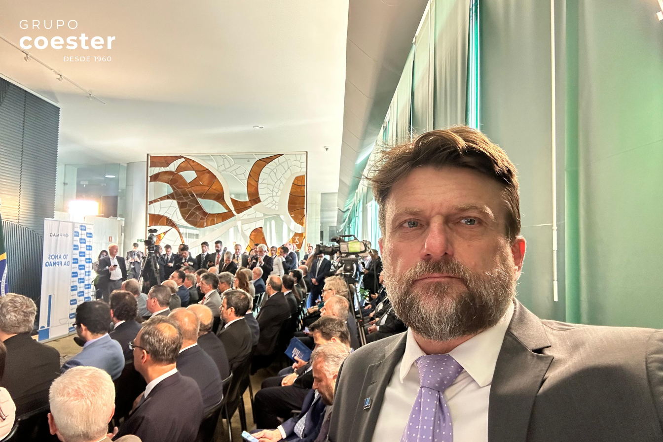 Marcus Coester participa do lançamento da Agenda Legislativa da Indústria de Máquinas e Equipamentos