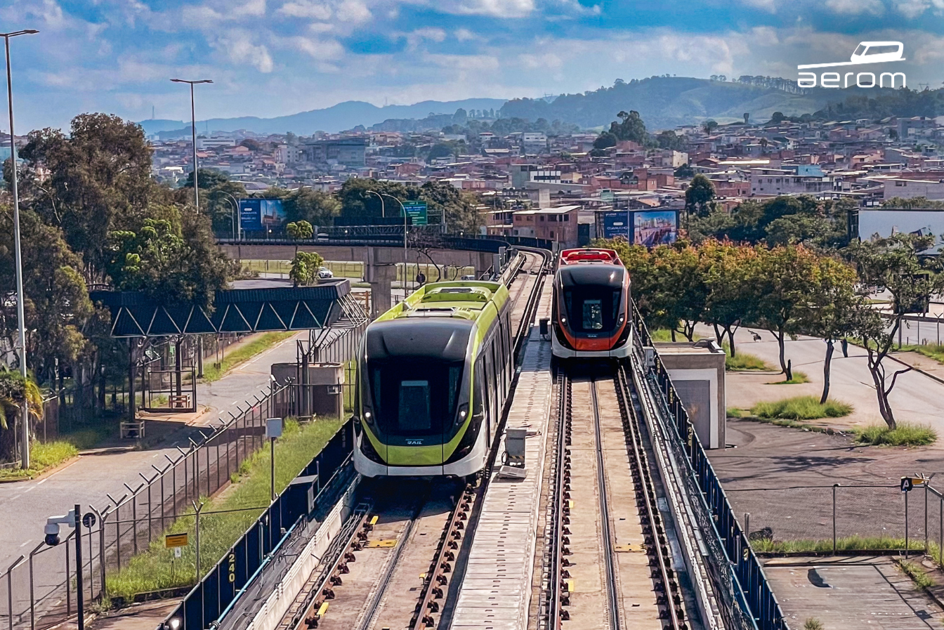 Aeromovel de Guarulhos passa a operar com dois veículos sincronizados e sistema 100% automatizado