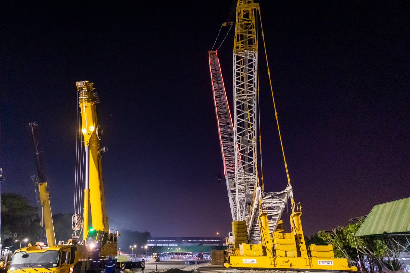 Special Assembly of Beams at Guarulhos Airport Terminal 2